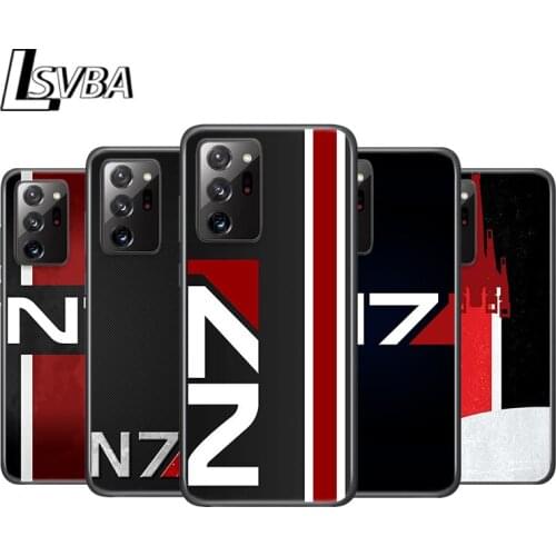 N7 Mass Effect Amazing For Samsung A72 A52 A02 S A32 A12 A42 A51 A91 A81 A71 A41 A31 A21 S A11 A01 A03 Core UW Phone Case