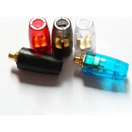 DIY Earphones Cable Plug Socket Shell Case MMCX Socket Shell for SE535 SE215 Earphones Cable DIY Parts 10 Pairs