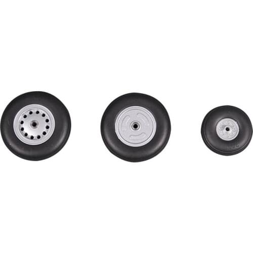 FMS 70mm Ducted Fan EDF Jet A10 A-10 Front and Rear Tire Wheel Set FMSPV121 RC Airplane Model Plane Aircraft Avion Spare Parts