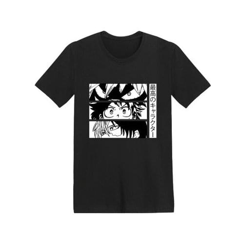 My Hero Academia Anime T-Shirts Casual Shirt Short Sleeve Summer Cartoon Tshirt Unisex Gift