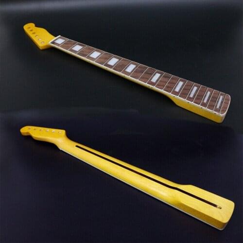 Maple Electric Guitar Neck 21fret 25.5 inch Rosewood Fretboard Unfinished #S4