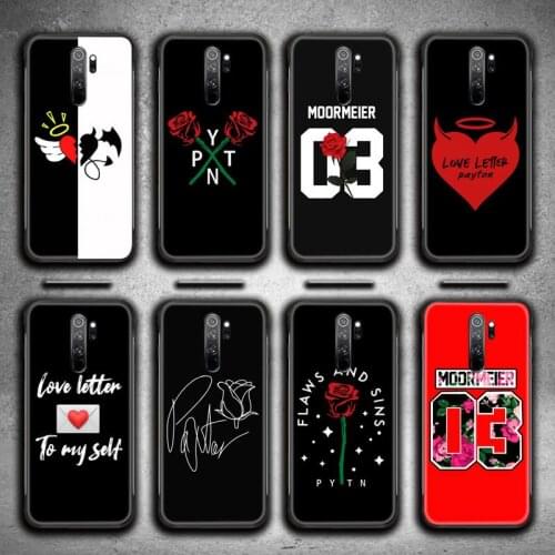 Payton Moormeier Merch Phone Case for Redmi 9A 9 8A 7 6 6A Note 9 8 8T Pro Max K20 K30 Pro