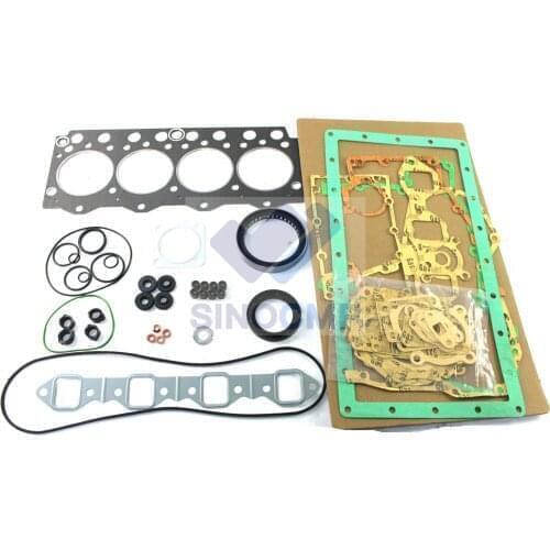 4D34 Engine Overhaul Full Gasket Kit Set For Mitsubishi Fuso Canter FE FG Trucks Rosa Cylinder Head Repair Parts