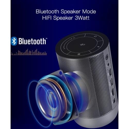 Kebidu projector D29 1080P Android 7.0 (2G+16G) 5G Wifi DLP Proyector Support 4K 3D Video Game Projector mini tv For home