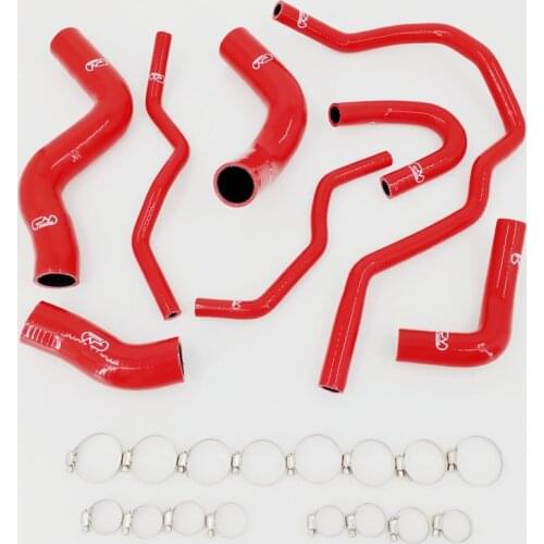 Fit For Golf GTi MK5 MKV 2.0 TFSI Turbo Silicone Radiator Coolant Heater Hose Kit