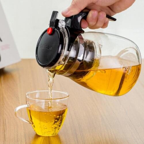 1000ML/800ML Tea PotArt Heat-Resistant Explosion-proof Kungfu Tea Art Glass Teapot Stainless Filter Jug With Infuser Tetera