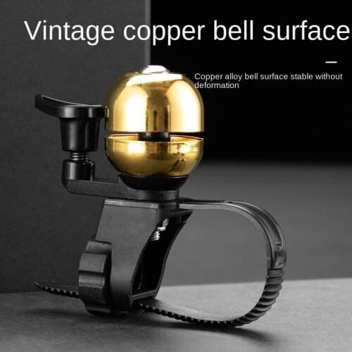 Bicycle Bells European Style Bells Mountain Bike Small Bells Riding Equipment Small Bells Bicycle Bells Riding Accessories