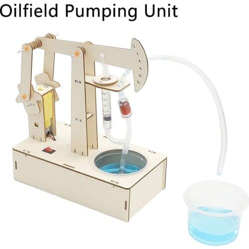 STEM TOYS Childrens DIY Toys Technology Pumping Unit STEM Toys Kids Diy Science Experiment Kits Home Supplies Educational