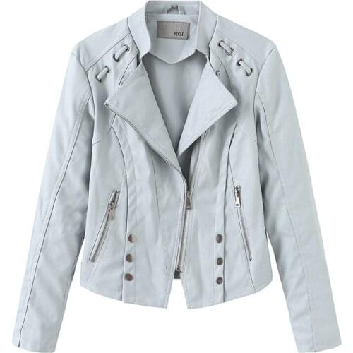 XRRSMT Women's Leather Jackets