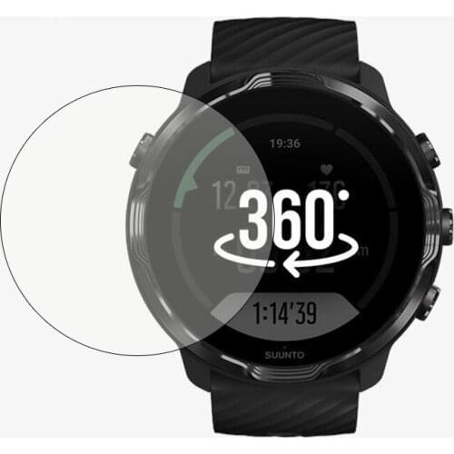 Tempered Glass Protective Film Clear Guard Protection For Suunto 7 Suunto7 Sport Watch Smartwatch Display Screen Protector Cover