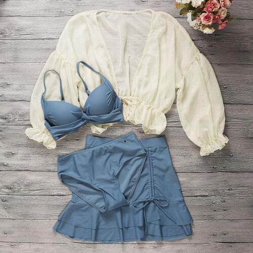 Women High Waist Bikini Set Push Up Bathing Suit Swimwear Summer Sexy Swimming Beach Wear Swimsuit Biquinis Ladies Swim Suits