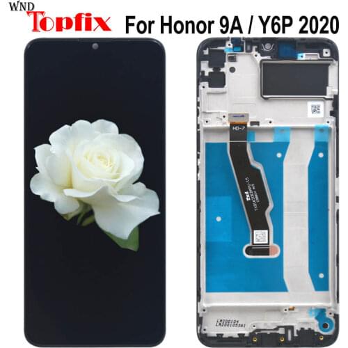 100% Tested LCD 6.3"For HUAWEI Honot 9A LCD Display Touch Screen For Huawei Enjoy 10e LCD Display 9A MOA-LX9N lcd Y6P 2020 LCD