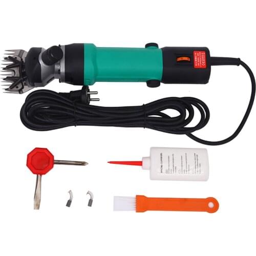 110V/220V Electric Wool Shears Sheep Clipper Shears Wool Shearing Machine Livestock Supplies Adjustable Speed 480W 0-2800RPM Y