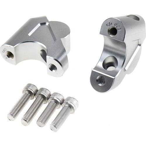 2PCS 32mm CNC Machining R 1200 GS R1200 GS Handlebar Risers Bar Clamp Extend Adapter with Bolts for BMW ADV 2014-2017 R1200GS LC