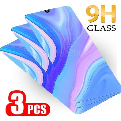 3Pcs Tempered Glass For Huawei Y8P Screen Protector Protective Glass Shield for Huawei P20 P30 P40lite Mate 20 Toughened Film 9H