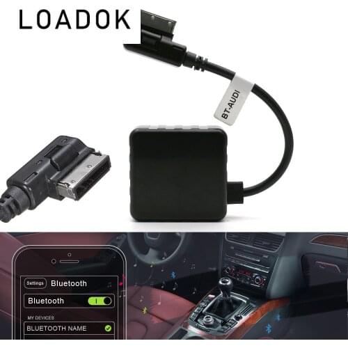 Car Bluetooth 5.0 Wireless Module Aux Cable Adapter for VW AMI MDI MMI 3G Socket Media Interface for Audi Radio Stereo Audio