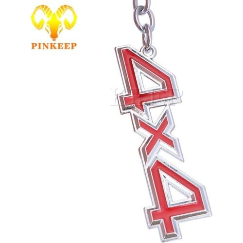 Car Keychain Key Ring Auto Logo Key Chain Keyring For 4X4 4WD Mercedes BMW Audi Volkswagen Ford Honda Toyota Nissan Lada Styling