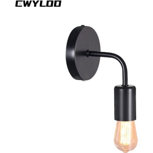 E27 220V 110V wooden wall lamp retro wall lamp indoor lighting lamp bedroom living room kitchen bathroom corridor lamp