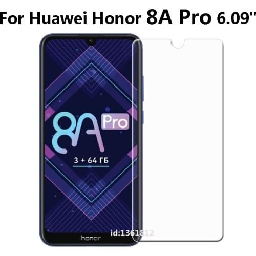 For Huawei Honor 8A Pro Tempered Glass 9H High Quality Protective Film Explosion-proof Screen Protector For Huawei Honor 8 A Pro