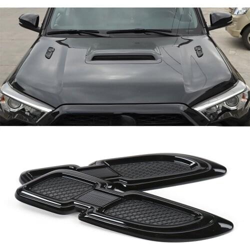 For Toyota 4 Runner 2017 2018 2019 2020 2021 Fender Decoration Car Protection Stickers Car Exterior Accessories Red Chrome Black