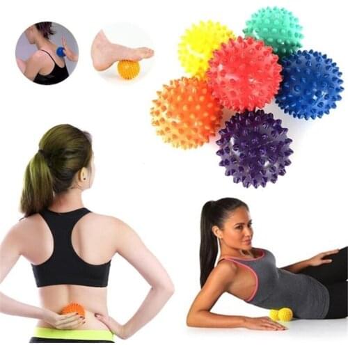 Spiky Massage Ball Trigger Point Hand Foot Pain Relief Muscle Relax Ball