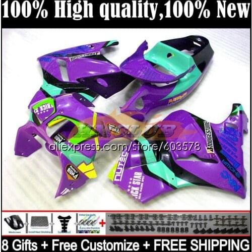 Body For HONDA RVF VFR 400 R RR CC NC35 94 95 96 97 98 36CL.163 VFR400 R V4 VFR400R 1994 1995 1996 1997 1998 Fairing Hot Purple