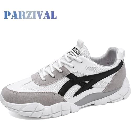 PARZIVAL Mens Shoes Summer Men Sneakers Breathable Casual Shoes Men Designer Running Shoes Sneakers Trainers Zapatos Hombre