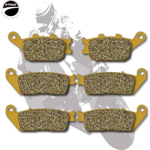 Motorcycle Brake Pads Front+Rear For HONDA CB 750 F2 "CB Seven Fifty" (1992-2002) KAWASAKI Z 750 (ZR 750 L) 07-11