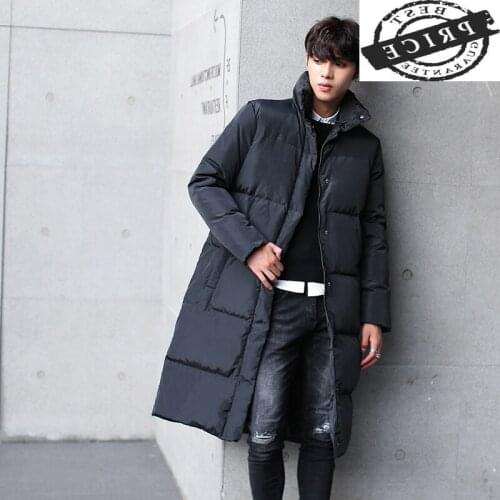 2021 New Brand 20% Duck Down Coat Men Winter Down Jacket Clothes Streetwear Korean Down Parka Thick Warm Overcoat 01010