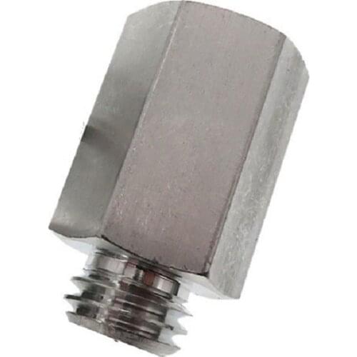 1pc Polisher Interface Adapter 5/8inch-11 Extender Bolt Adapter Metal For Angle Grinder Polisher Double Sided Wool Pad