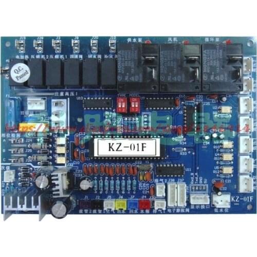 Free shipping Air control board double compressor heat pump Three phase dual system heat pump controller