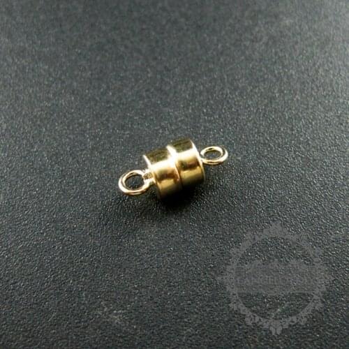 4.5mm gold filled magnetic clasp bracelet necklace connector DIY jewelry supplies findings 1571040