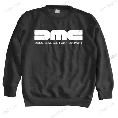 Homme cotton hoodie fashion Unisex DMC DeLorean hoody Back To The Future Retro Mcfly unisex brand winter streetwear sweatshirt