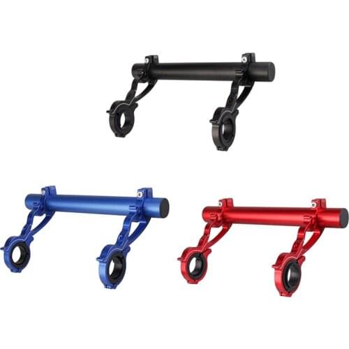 Bike Handle Extension Bar Bicycle Handlebar Extension Holder Mountain Bike Aluminum Alloy Bracket Riding Extender