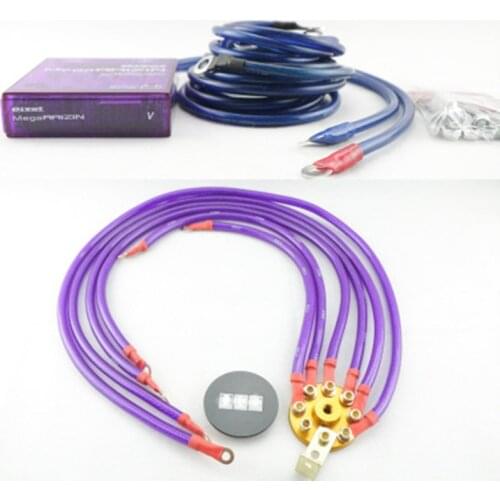 Purple Universal Car Truck Fuel Saver Voltage Stabilizer Regulator PIVOT MEGA RAIZIN Kit High Capacity System