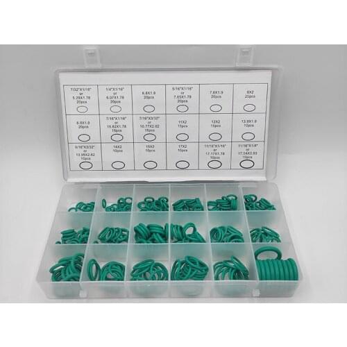 270pcs Nitrile Rubber Sealing O-rings Washer 18 Sizes Wear-resistant waterproof Gasket O-Ring Seals Set seals for counters