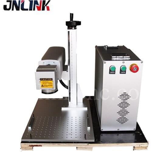 High speed laser engraver 20w 30W 50w for logo printing on metal plastic with CAS Raycus IPG 20W