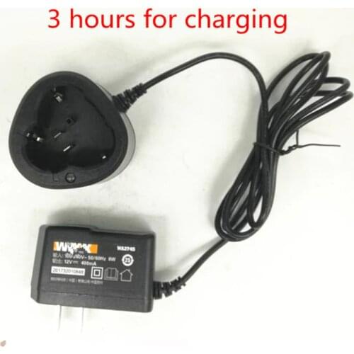 AC100-240V Charger 12V for WORX WU128 WU151 WU127 WA3854 WA3855 WX382 WX540.7 WX677.7 WU280 WX540 WA3503 WA3504 WA3505 WA3756