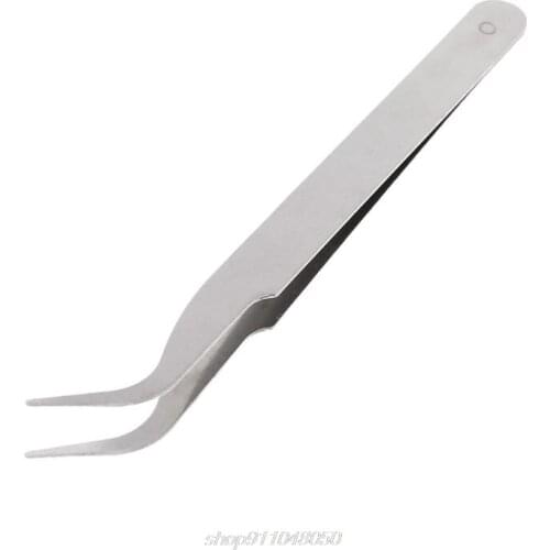 Stainless Steel Clip Cleaning Tweezers Pet Ear Grooming Reptile Feeding Supplies D17 20 Dropshipping