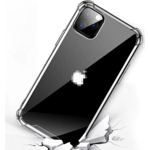 1.5mm Acrylic Anti-Drop Anti-Shock Protector Phone Case For iPhone 11 Transparent Clear Phone Case for iPhone 12 Pro Max Case