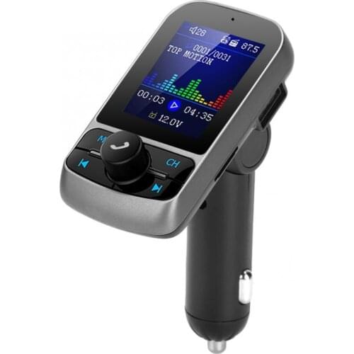 1.8 in 5V/2.1A Dual USB Car Charger Adapter MP3 Audio Player Wireless FM41 Transmitter Car Accessories