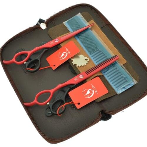 6.0" Meisha Professional Left Hand Hair Cutting Scissors 440C Steel Hairdressing Thinning Shears Barbers Cut Hair Tools A0047A