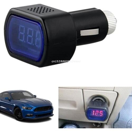 Hot 12 Volt Digital Voltmeter, 12v Voltage Tester for Car Motor Panel Mount Dropship