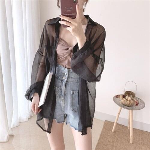 Cheap wholesale 2021 spring summer autumn new fashion casual ladies work women Blouse woman overshirt female OL BAt5011H