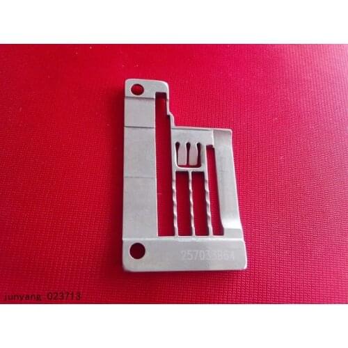 SEWING MACHINE SPARE PARTS & ACCESSORIES SEWING NEEDLE PLATE 257033B64 NEEDLE PLATE FOR PEGASUS MACHINES Sewing Machine Parts
