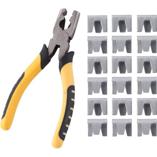 Birds cage card buckle Pliers Farm equipment Animal cages Installation Pliers Snap clamp Quail Rabbit cage Supplies 1 Pcs