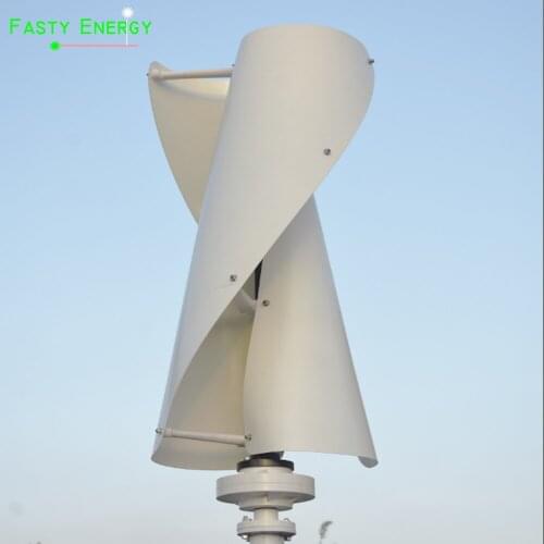 300w 400w 600w 12v/24v/48 Vertical Axis Permanent Magnet Mini Wind Turbine W0th MPPT Controller Free Energy For Home