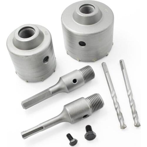 Wall Hole Opener Set for Drill Bit for Drilling Concrete Cement Brick Wall Open