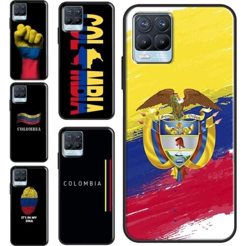 Colombia Flag Phone Case For OnePlus 9 Pro 8T Nord 8 Pro Cover For OPPO Realme 7 8 6 Pro C3 C21 GT Neo
