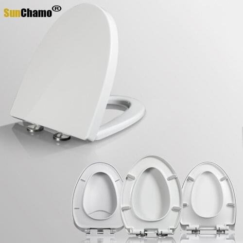 PP Plus Flush Toilet Old-fashioned Urea-formaldehyde Toilet Board Fittings Large Toilet Seat Length 420 To 480mm Width 360mm